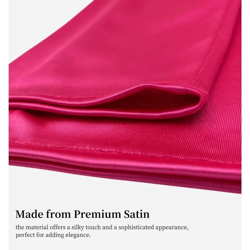 Women's Elbow Length Pink Long Satin Gloves Costume Princess Party Accessories